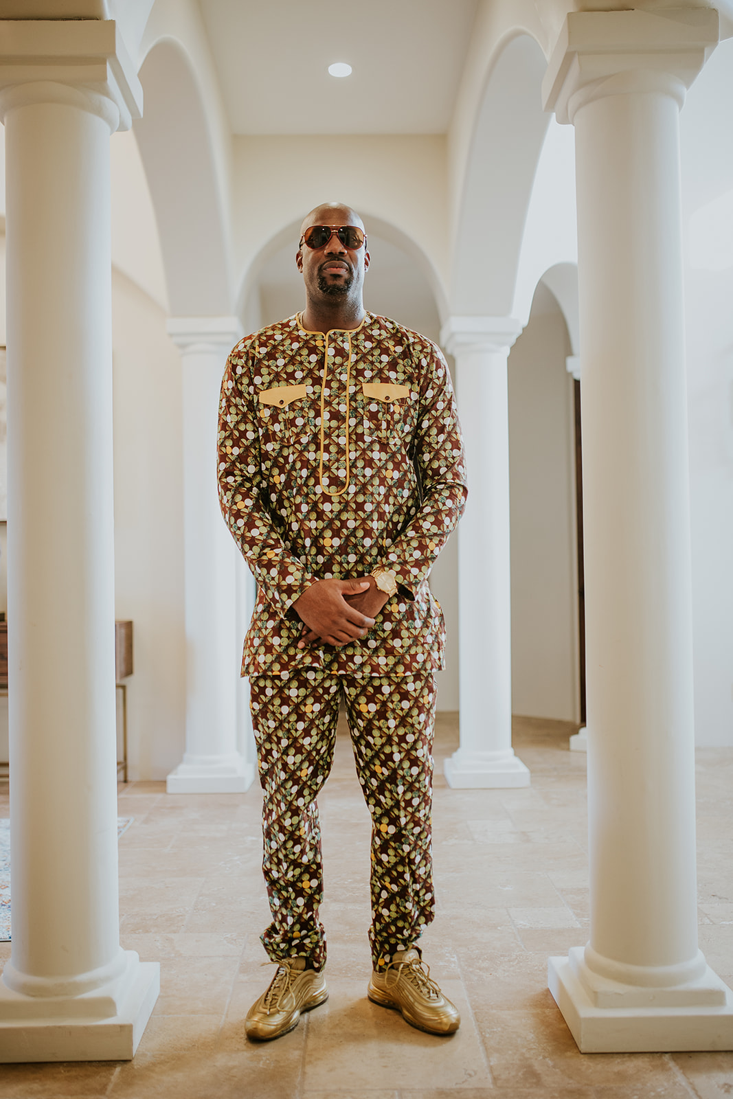 Ankara Print Two-Piece
